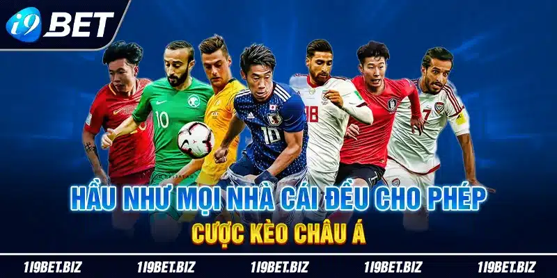 Hầu như mọi nhà cái đều cho phép cược kèo châu Á